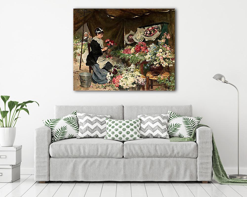 Virágpiac - vászonkép, falikép vásárlás Virágpiac (vászonkép) - vászonkép, falikép otthonra és irodába