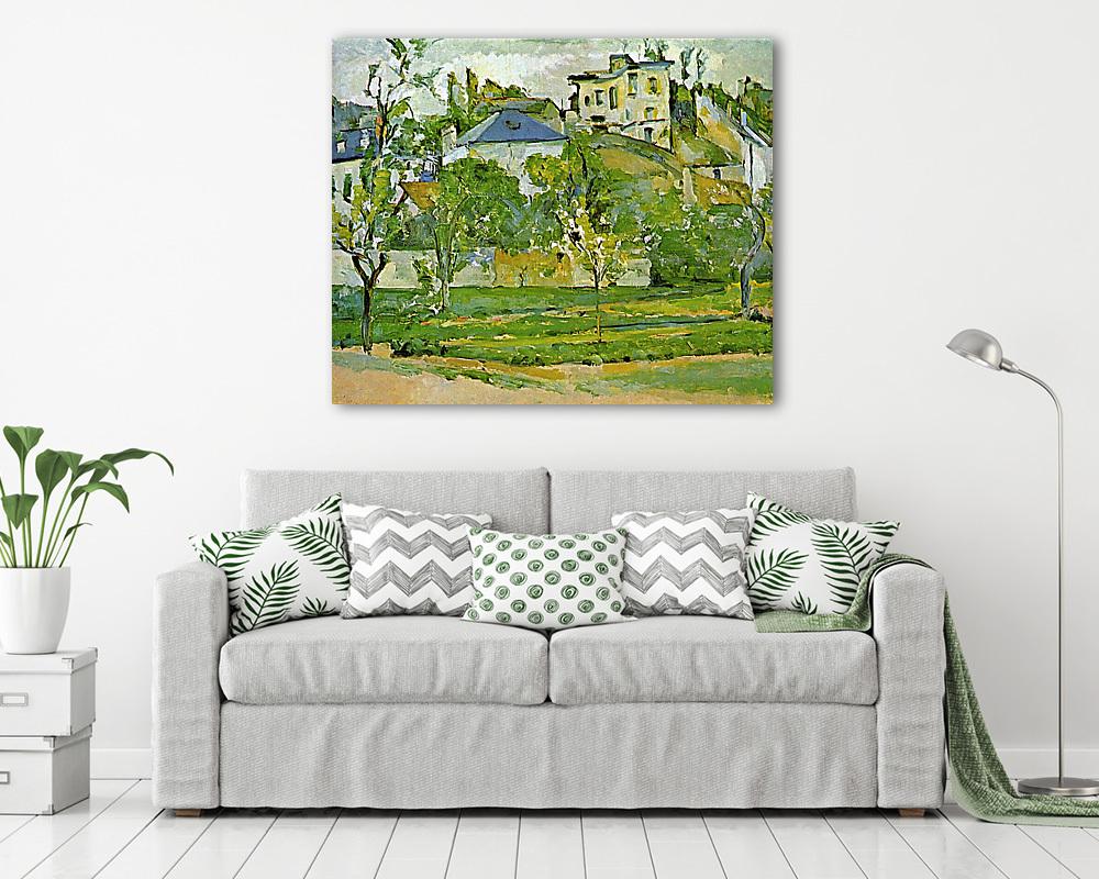 Gyümölcsöskert Pontoisében (fotótapéta) - vászonkép, falikép otthonra és irodába