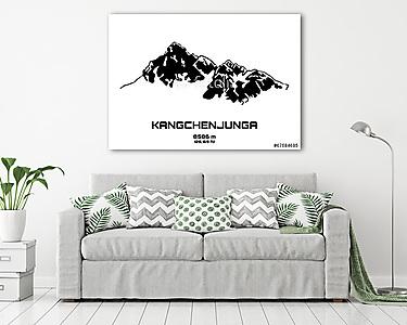 A Mt. Kancsendzönga (vászonkép) - vászonkép, falikép otthonra és irodába