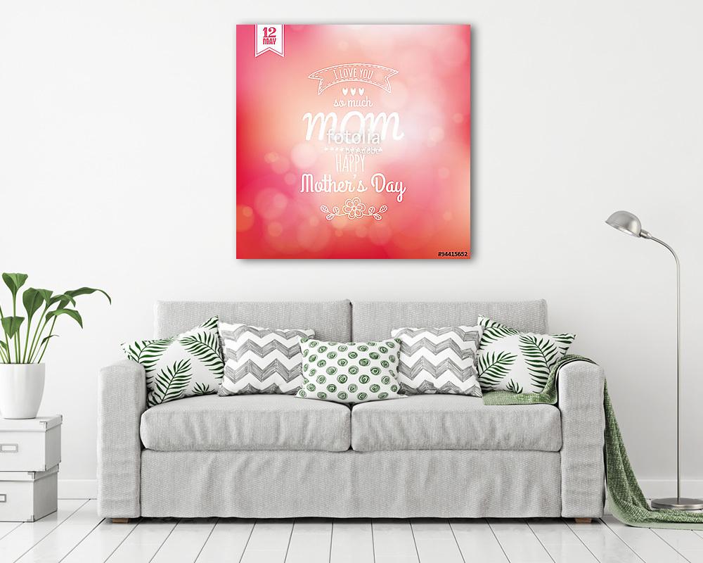 Boldog anya napja - vászonkép, falikép vásárlás Boldog anya napja (vászonkép) - vászonkép, falikép otthonra és irodába