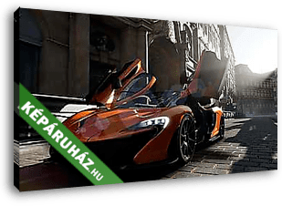 McLaren Orange - vászonkép 3D látványterv