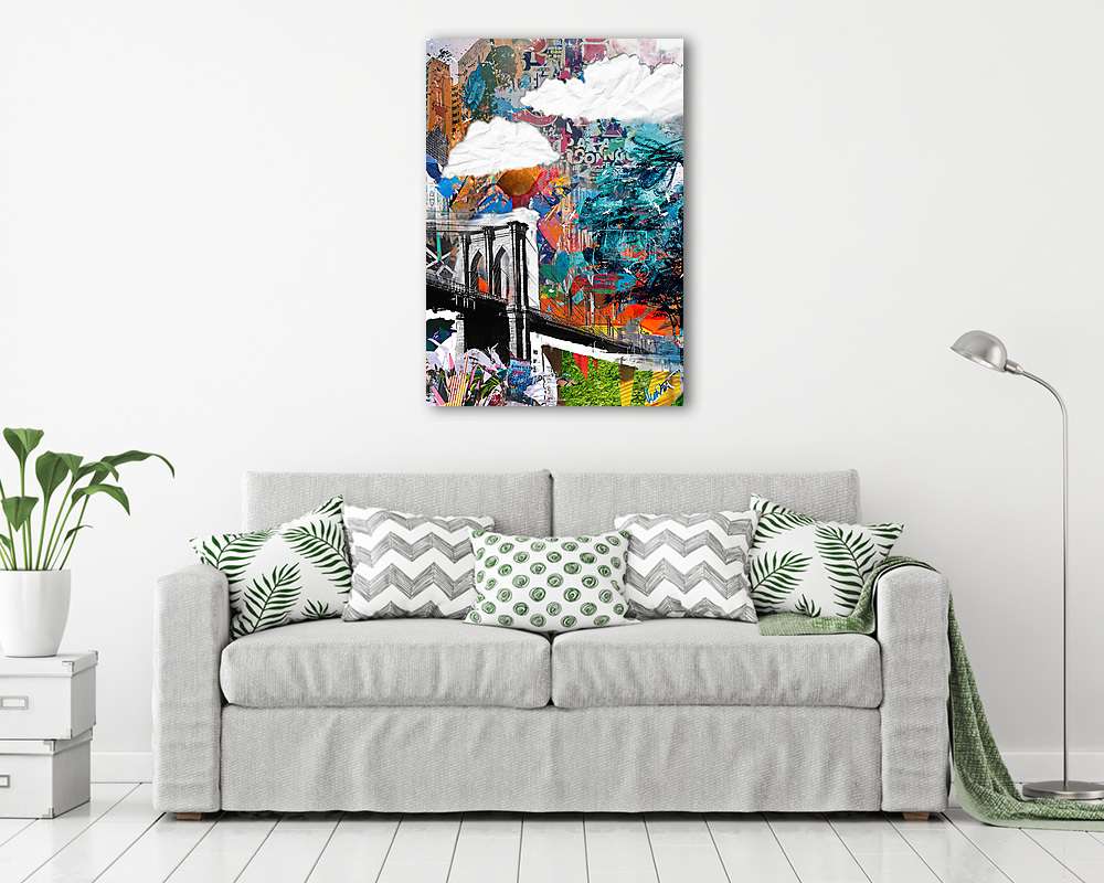 NewYork#2 (MenzArt) (fotótapéta) - vászonkép, falikép otthonra és irodába