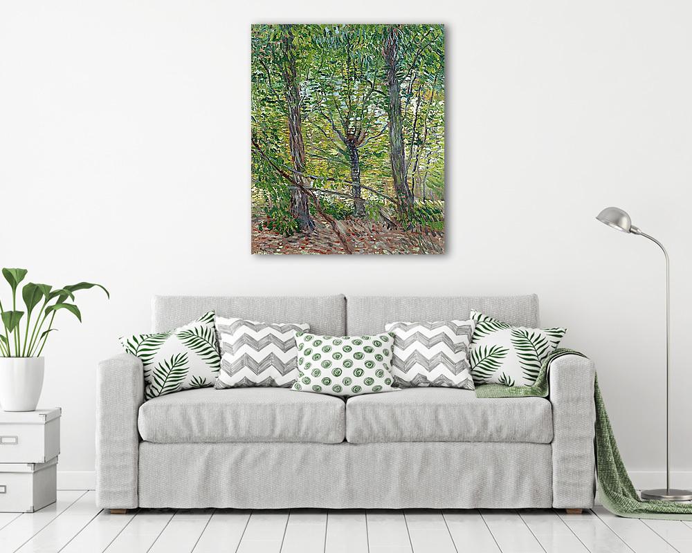 Fák (vászonkép) - vászonkép, falikép otthonra és irodába