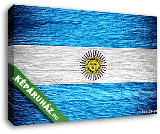 Argentína zászlója - vászonkép 3D látványterv