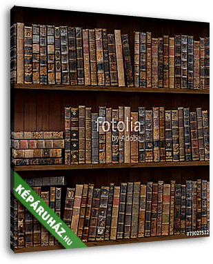 Books seamless texture. tiled with other  textures in my gallery - vászonkép 3D látványterv