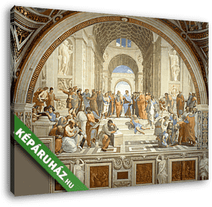 Az athéni iskola (1509) - vászonkép 3D látványterv