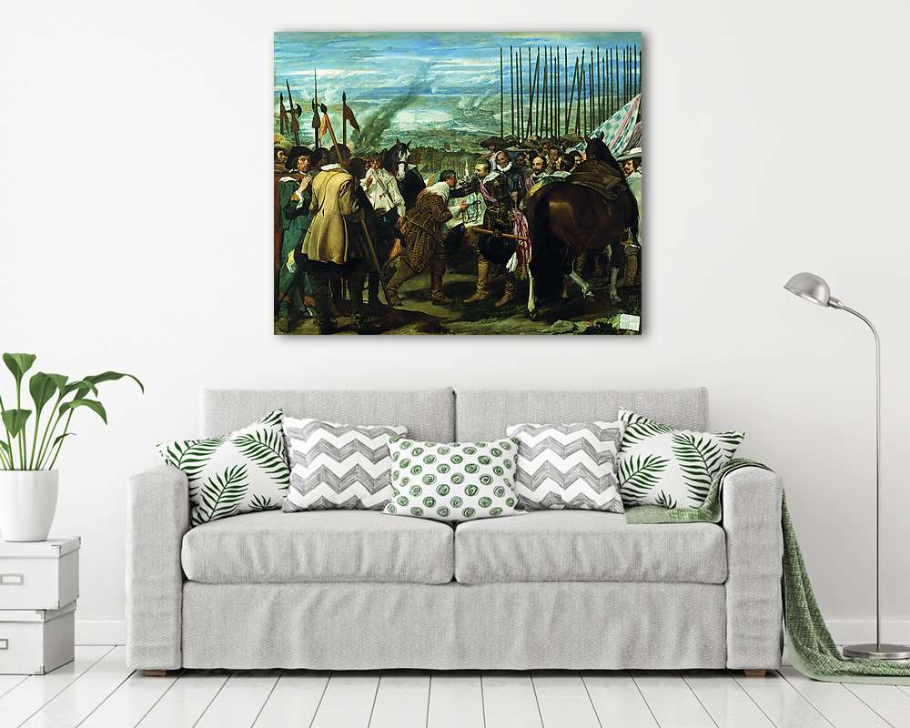 Breda átadása - vászonkép, falikép vásárlás Breda átadása (vászonkép) - vászonkép, falikép otthonra és irodába