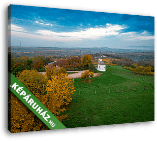 Kishegyi ősz (Balatonlelle) - vászonkép 3D látványterv