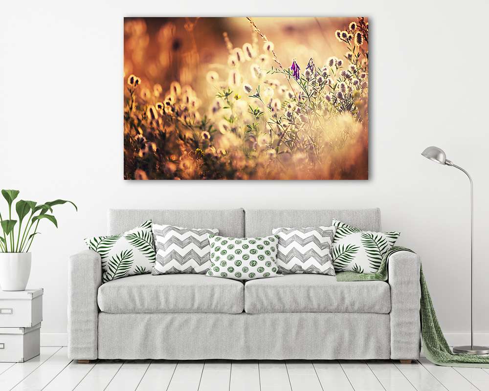 Napos rét - vászonkép, falikép vásárlás Napos rét (poszter) - vászonkép, falikép otthonra és irodába