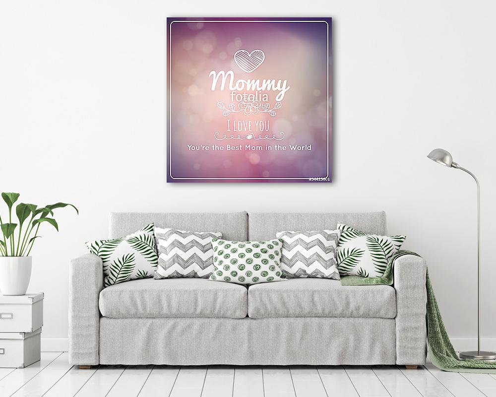 Boldog anya napja - vászonkép, falikép vásárlás Boldog anya napja (vászonkép) - vászonkép, falikép otthonra és irodába