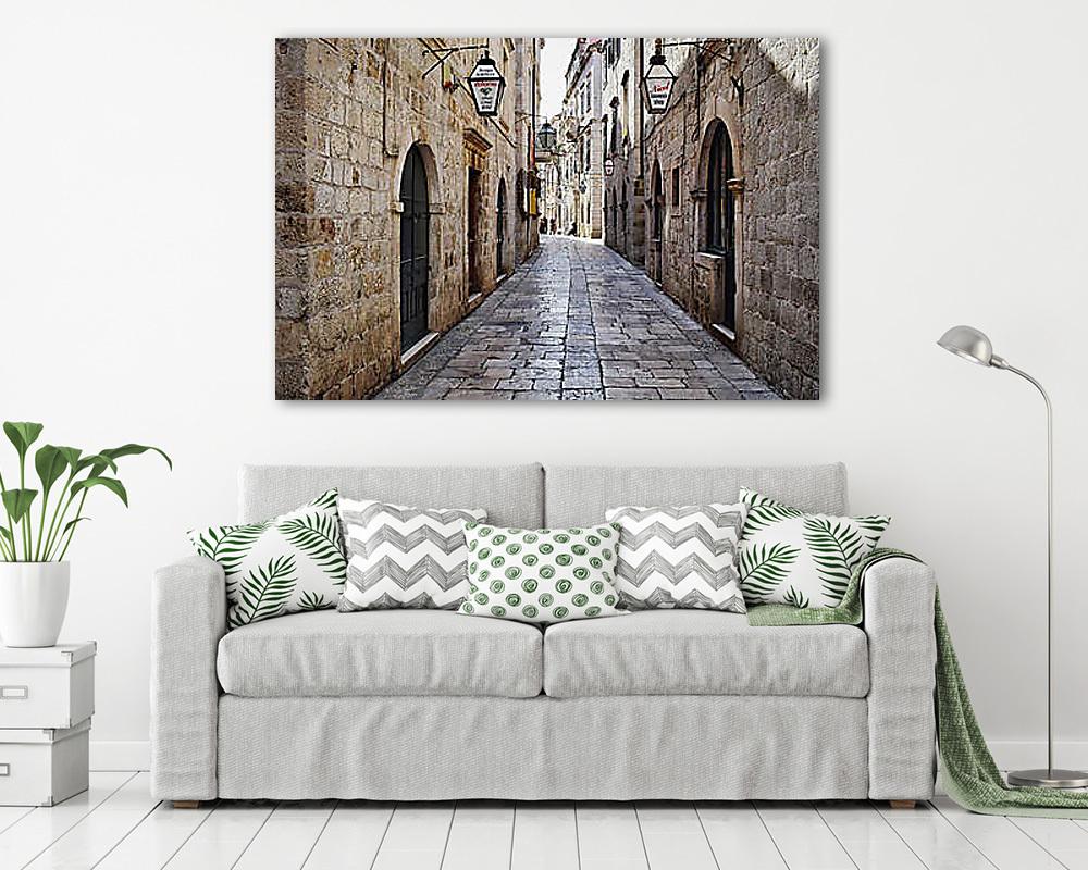 Dubrovnik óváros (vászonkép) - vászonkép, falikép otthonra és irodába