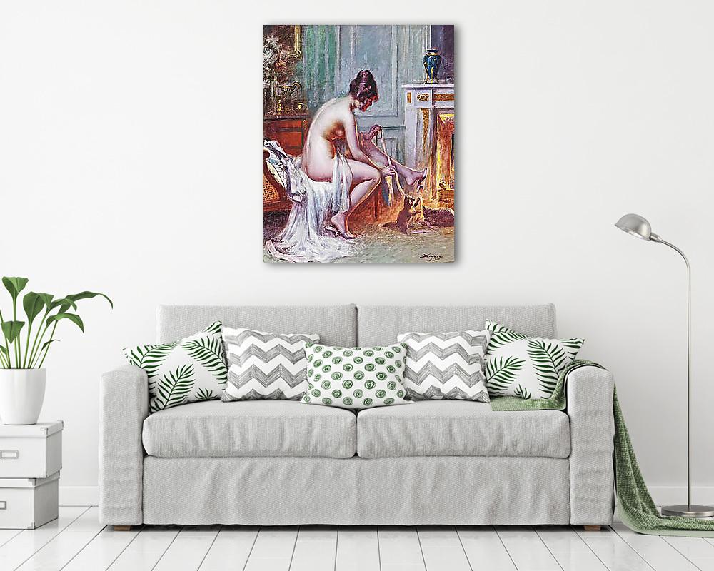 Kiscicák (bögre) - vászonkép, falikép otthonra és irodába