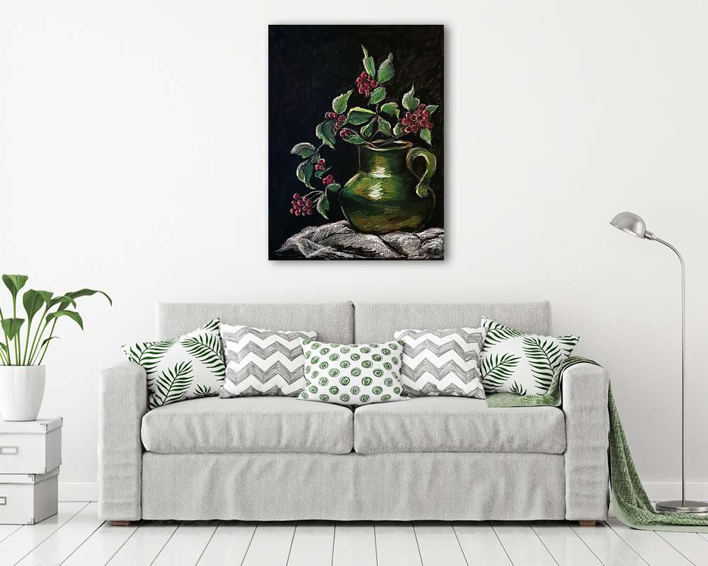 Virágok vázában - vászonkép, falikép vásárlás Virágok vázában (vászonkép) - vászonkép, falikép otthonra és irodába