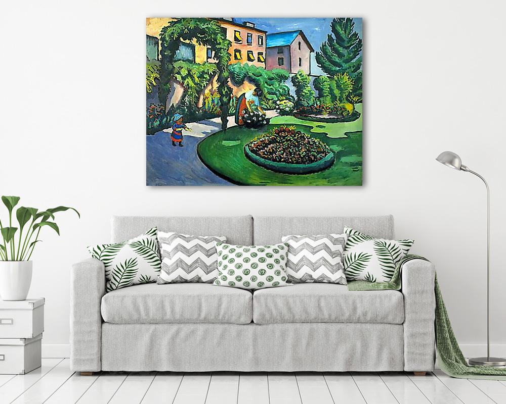 Kert részlet (bögre) - vászonkép, falikép otthonra és irodába