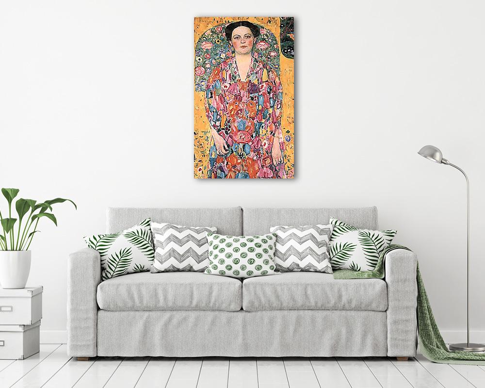 Porté Eugenia Primavesi-ről (színváltozat 2.) (vászonkép) - vászonkép, falikép otthonra és irodába