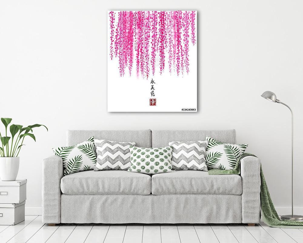 Nagy fekete grunge tintasugaras splash fehér alapon. traditiona - vászonkép, falikép vásárlás Nagy fekete grunge tintasugaras splash fehér alapon. traditiona (többrészes kép) - vászonkép, falikép otthonra és irodába