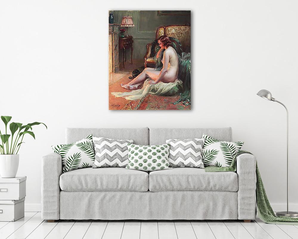 A tűz fénye (fotótapéta) - vászonkép, falikép otthonra és irodába