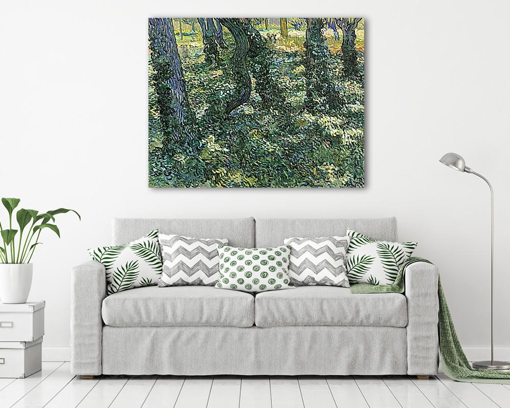 Erdei aljnövényzet (poszter) - vászonkép, falikép otthonra és irodába