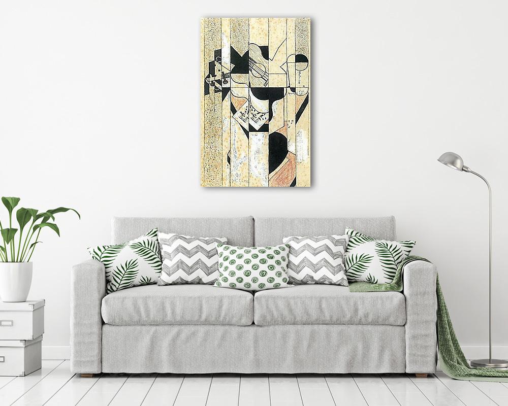 Gitár és pohár - vászonkép, falikép vásárlás Gitár és pohár (vászonkép) - vászonkép, falikép otthonra és irodába