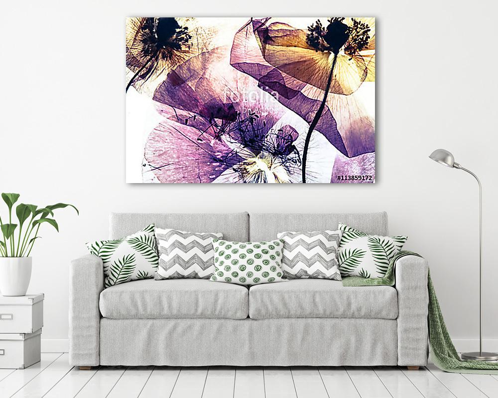 száraz mák (fotótapéta) - vászonkép, falikép otthonra és irodába