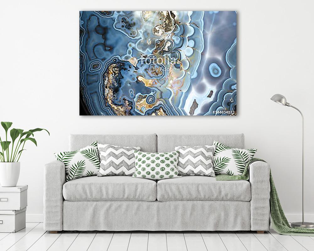 Abstract onyx mineral color texture - detail. (vászonkép) - vászonkép, falikép otthonra és irodába