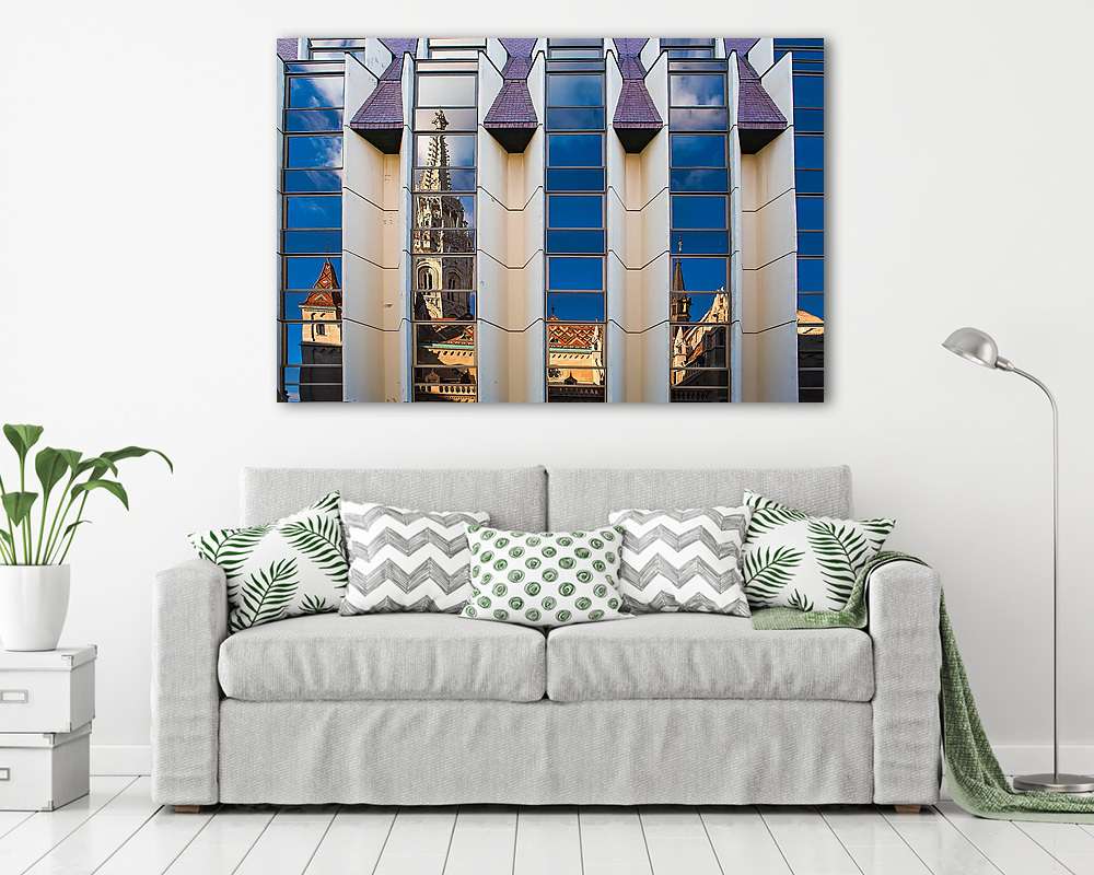 Tükör világ (többrészes kép) - vászonkép, falikép otthonra és irodába