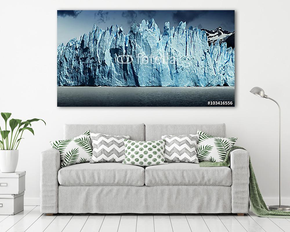 Perito Moreno (keretezett kép) - vászonkép, falikép otthonra és irodába