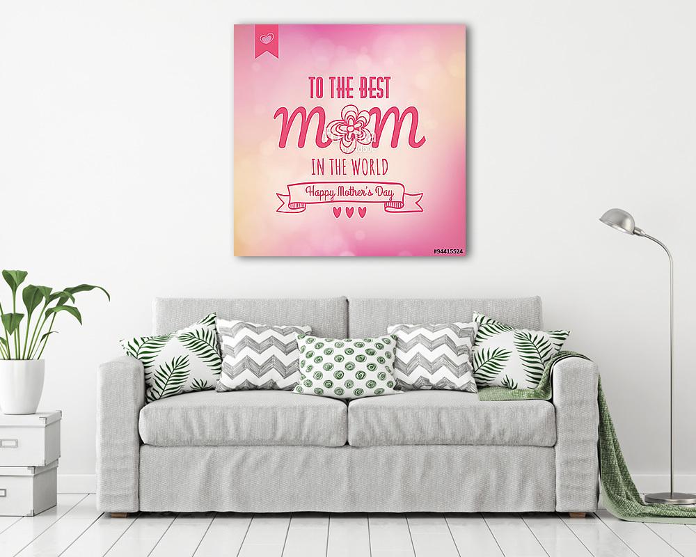 Boldog anya napja (fotótapéta) - vászonkép, falikép otthonra és irodába