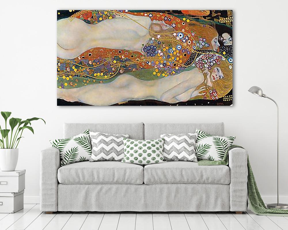 Vízikígyók II. (1906-1907) - vászonkép, falikép vásárlás Vízikígyók II. (1906-1907) (vászonkép) - vászonkép, falikép otthonra és irodába