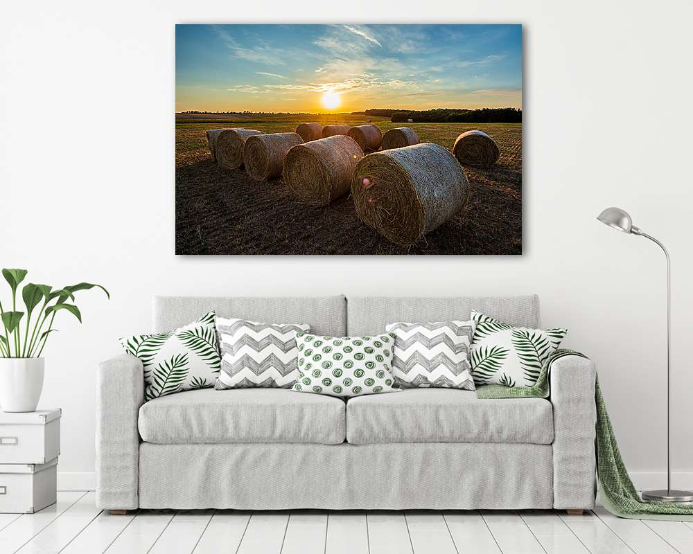 Utolsó fényekben (Karád) (fotótapéta) - vászonkép, falikép otthonra és irodába