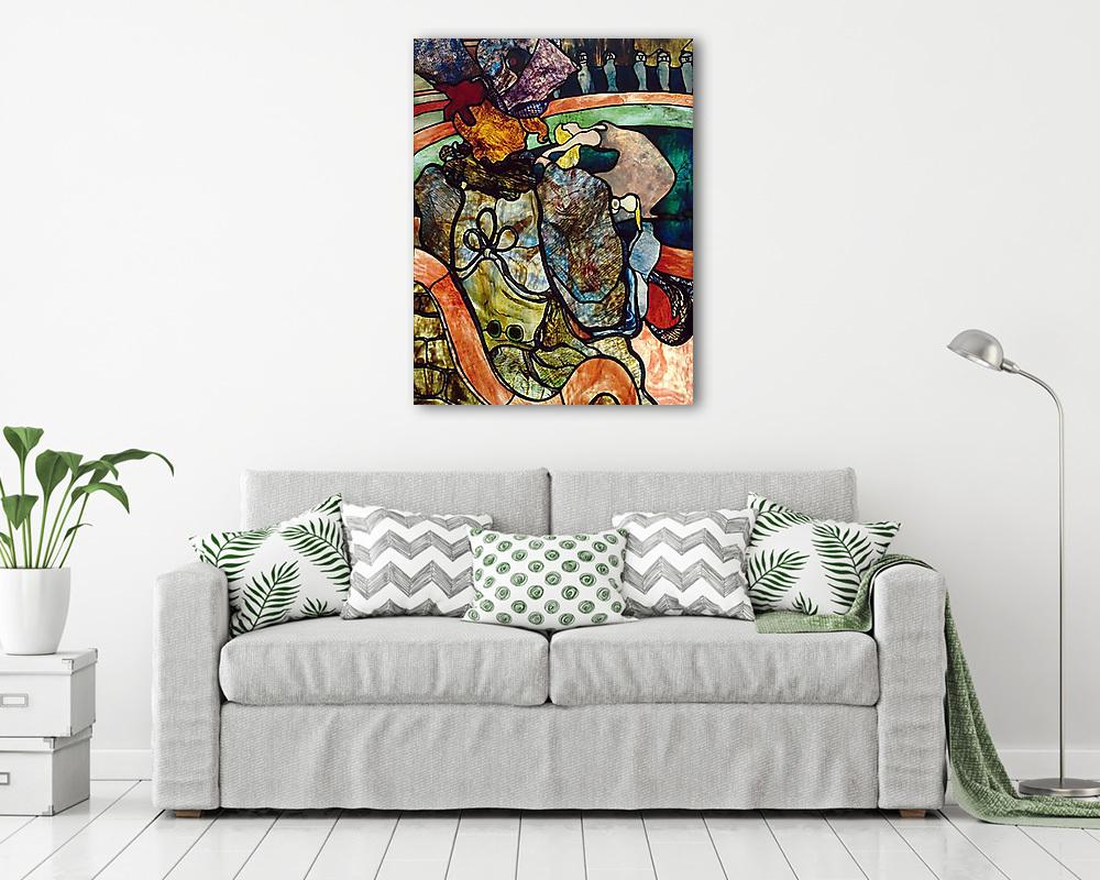 Cirkuszban (bögre) - vászonkép, falikép otthonra és irodába