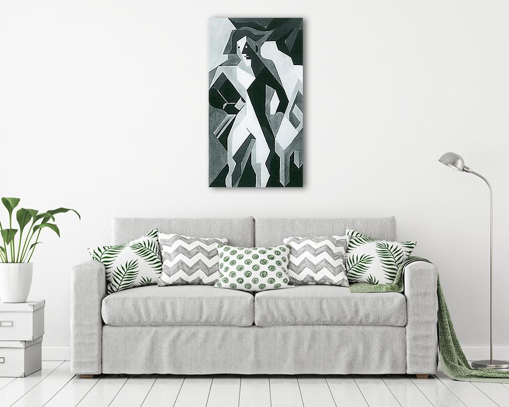 Harlekin székkel - vászonkép, falikép vásárlás Harlekin székkel (keretezett kép) - vászonkép, falikép otthonra és irodába