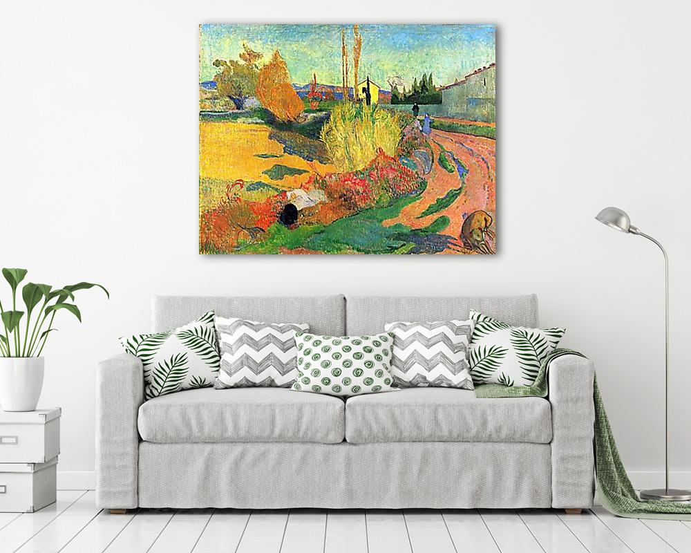 Arles-i tájkép (többrészes kép) - vászonkép, falikép otthonra és irodába