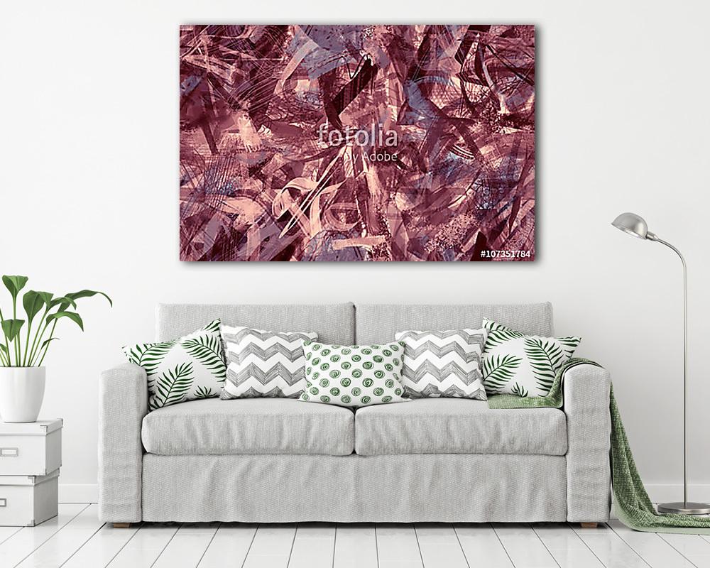 festés absztrakt háttér zökkenőmentes (keretezett kép) - vászonkép, falikép otthonra és irodába