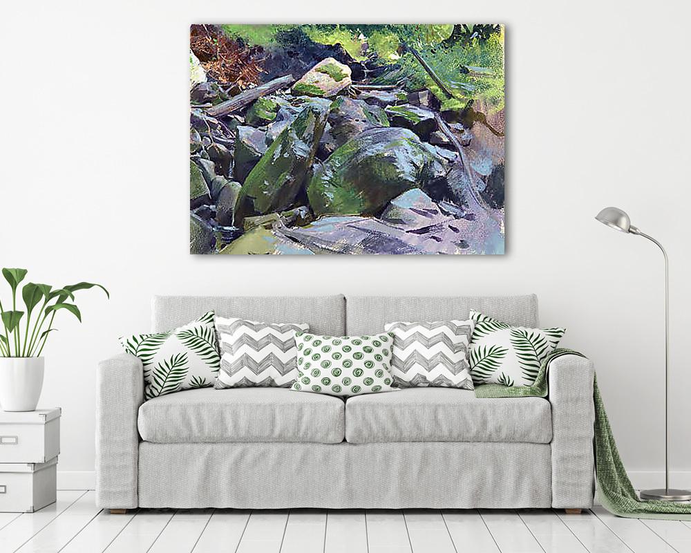 Köves táj - vászonkép, falikép vásárlás Köves táj (vászonkép) - vászonkép, falikép otthonra és irodába