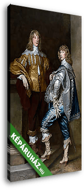 Lord John Stuart, és Lord Bernard Stuart portréja - vászonkép 3D látványterv