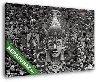 Balinéz szobor, Bali Indonézia - vászonkép 3D látványterv