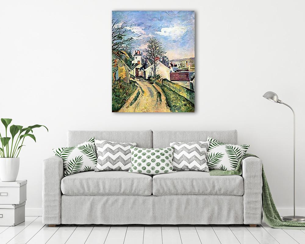 Dr. Gachet háza (többrészes kép) - vászonkép, falikép otthonra és irodába