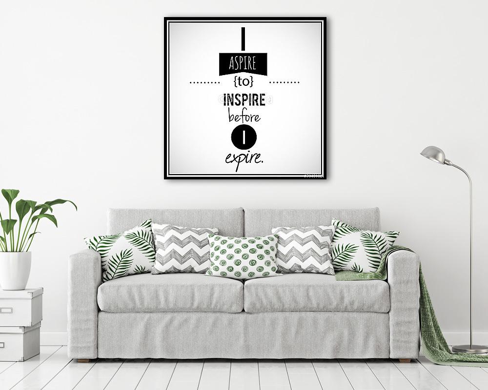 Inspiráló VECTOR idézet. (vászonkép) - vászonkép, falikép otthonra és irodába