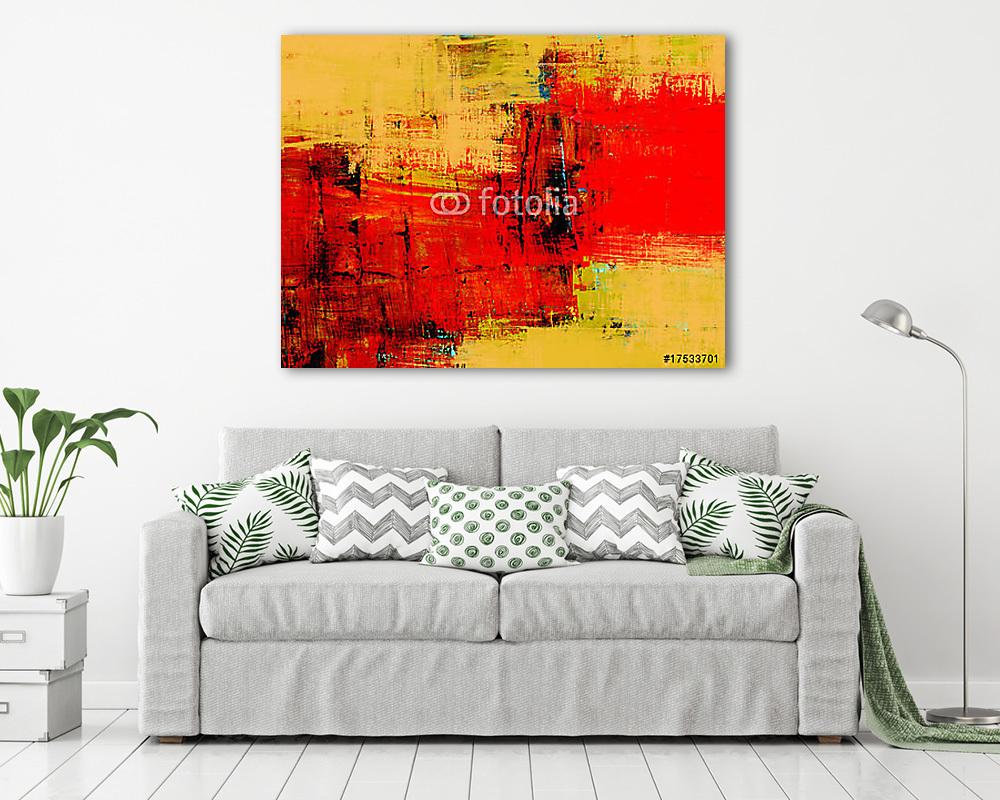 Kézzel festett háttér. SAJÁT KÉSZÍTÉSŰ. (többrészes kép) - vászonkép, falikép otthonra és irodába