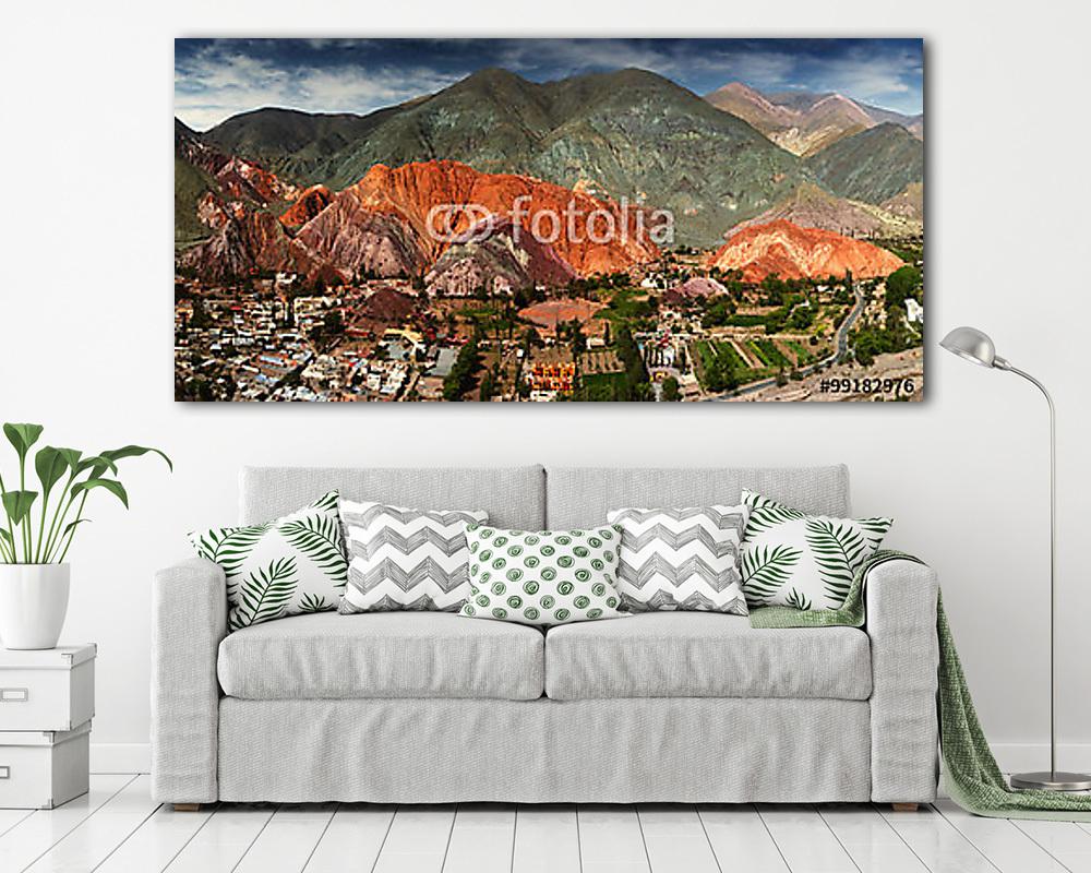 A Hétszínű- hegy, Argentína (bögre) - vászonkép, falikép otthonra és irodába