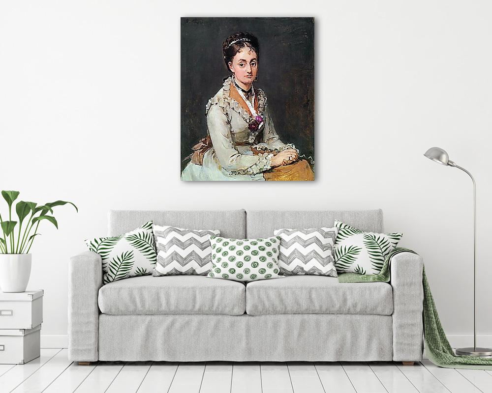 Edma portréja - vászonkép, falikép vásárlás Edma portréja (keretezett kép) - vászonkép, falikép otthonra és irodába