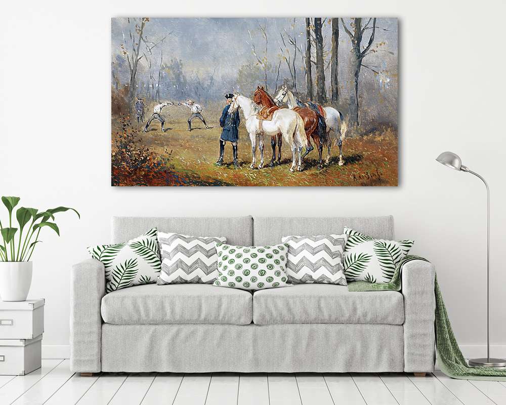 A párbaj - vászonkép, falikép vásárlás A párbaj (poszter) - vászonkép, falikép otthonra és irodába