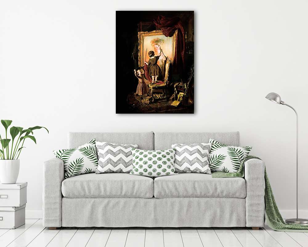 A festő álma (vászonkép) - vászonkép, falikép otthonra és irodába