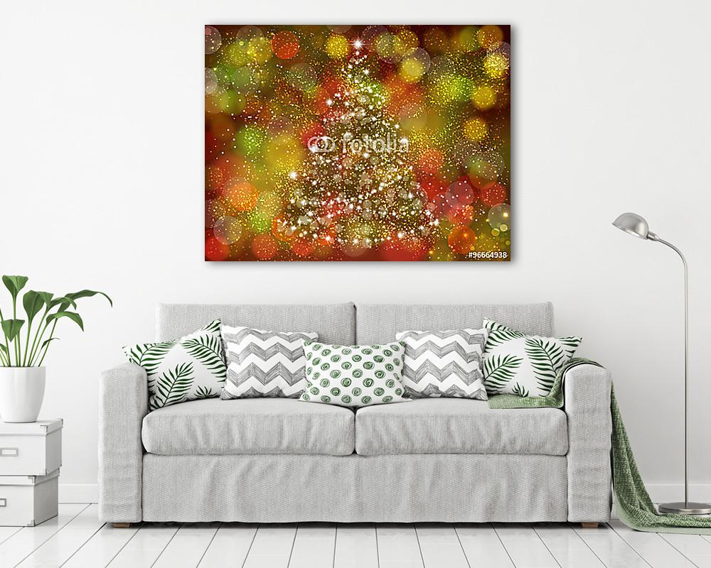 Ünnepi csillogás - 57 (keretezett kép) - vászonkép, falikép otthonra és irodába