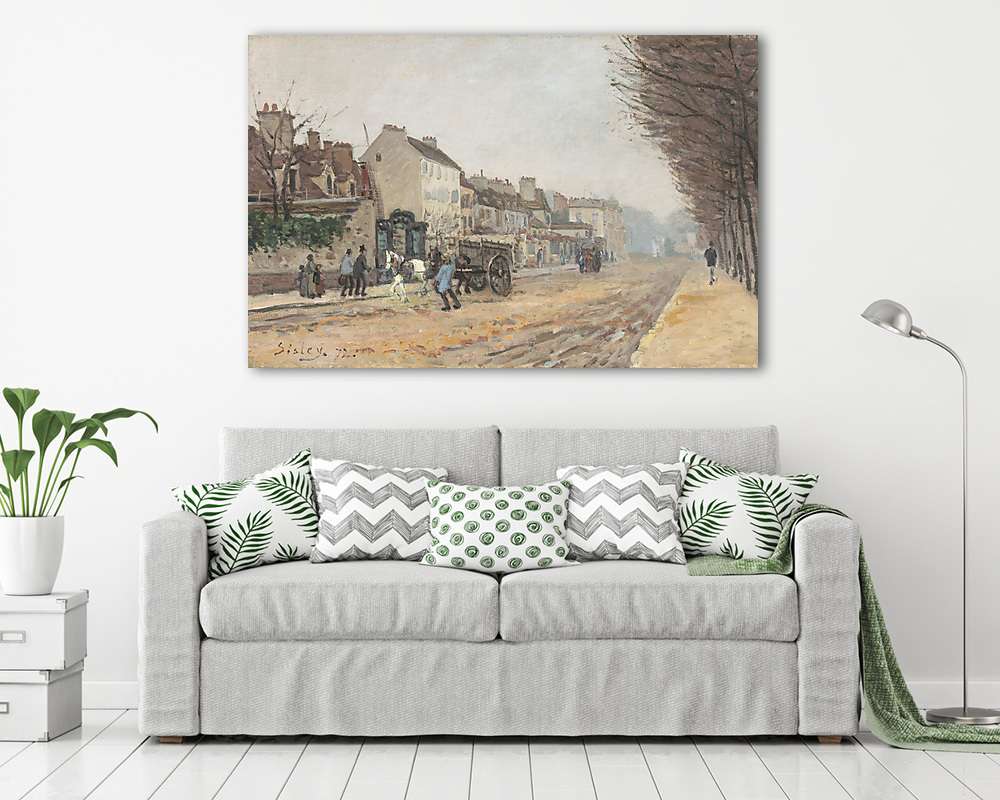 Heloise sugárút, Argenteuilben (többrészes kép) - vászonkép, falikép otthonra és irodába