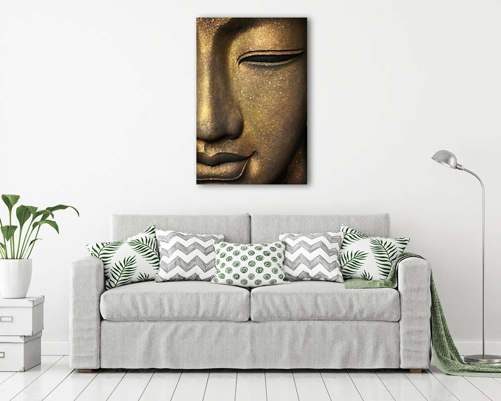 Arany Buddha (fotótapéta) - vászonkép, falikép otthonra és irodába