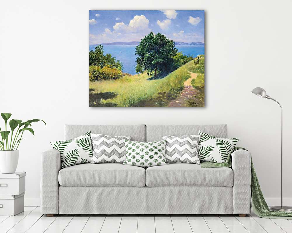 Derűs idő a Balatonon (poszter) - vászonkép, falikép otthonra és irodába