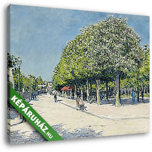 Virágzó fasor Argenteuil - vászonkép 3D látványterv