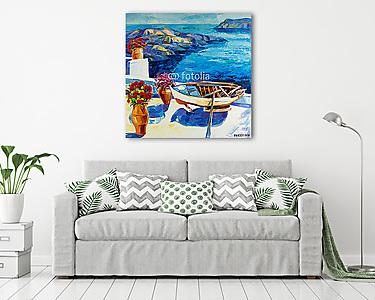 Kilátás a tengerre (vászonkép) - vászonkép, falikép otthonra és irodába